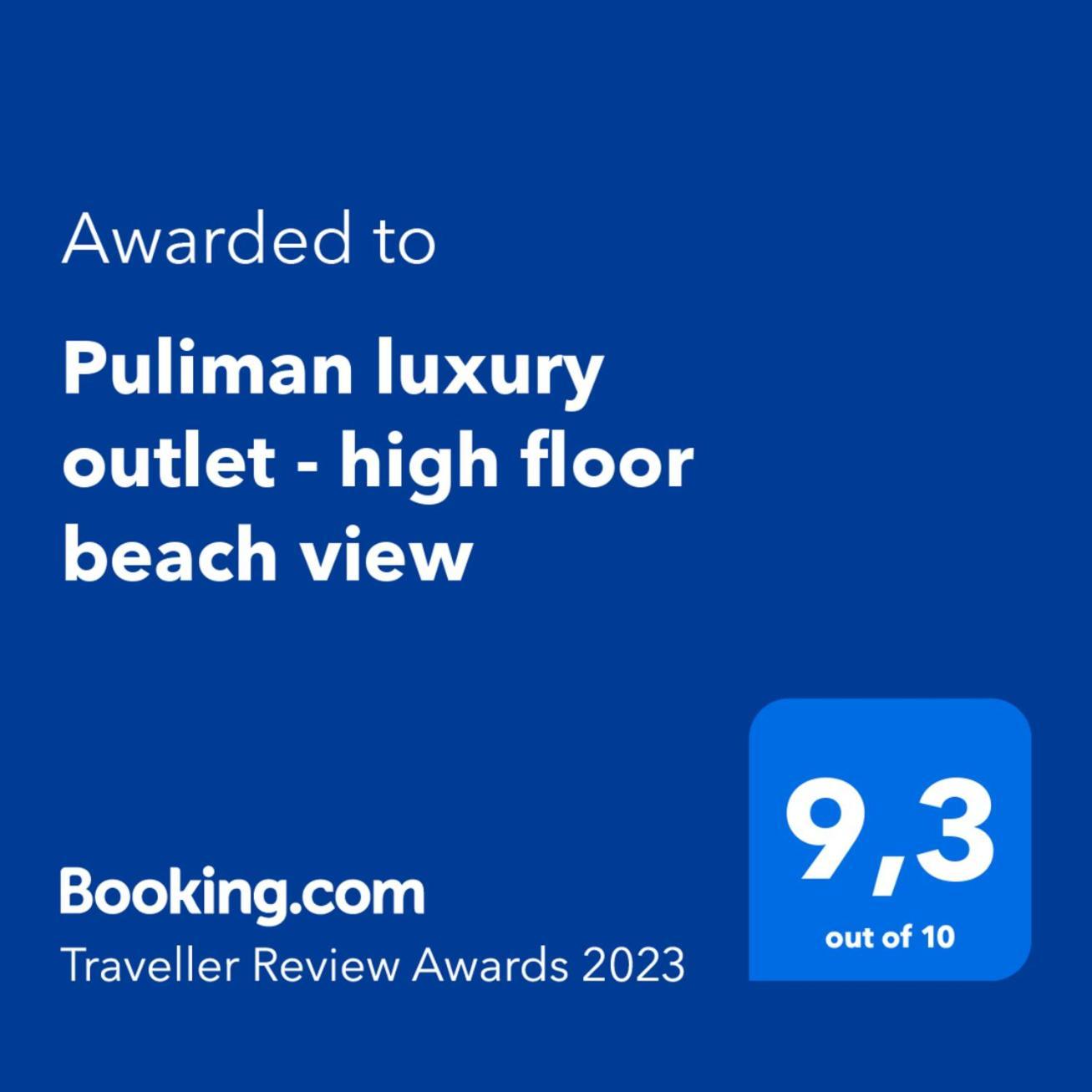 Tms - Pullman Luxury Outlet - High Floor Beach View Bed and Breakfast Quy Nhon Exteriör bild